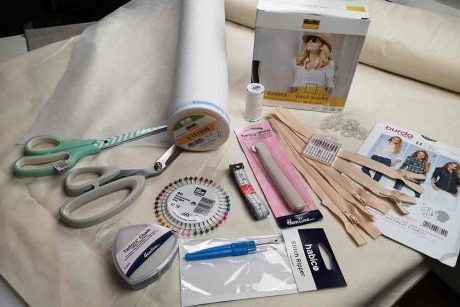 Sewing kit filled with essentials for first year design students at Mallow College