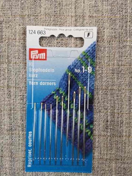 Prym sewing needles, darners 1-9