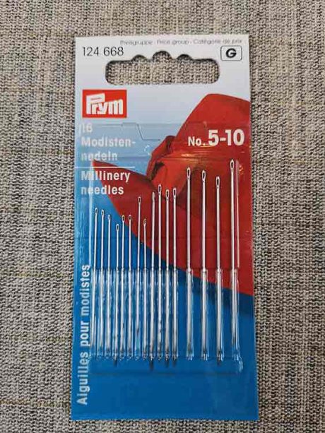 Prym sewing needles, millinery 5-10