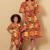 B6654 Misses', Children's and Girl's Dress and Sash