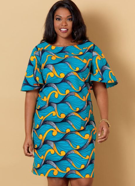 B6656 Misses'/Misses' Petite/Women's/Women's Petite Dress