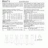 B6674 Misses' Dress, Sash and Bag