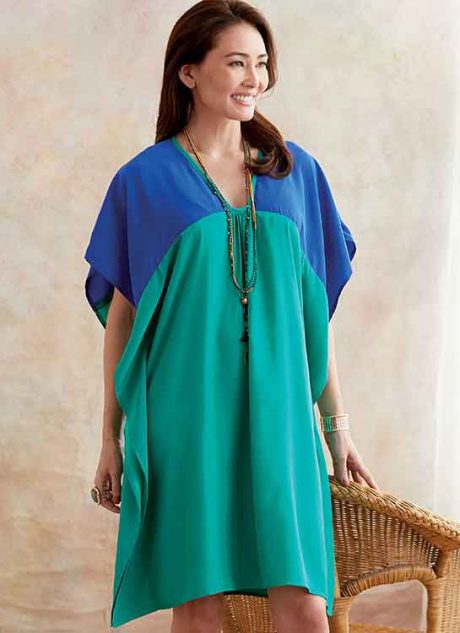 B6683 Misses' Tunic and Caftan