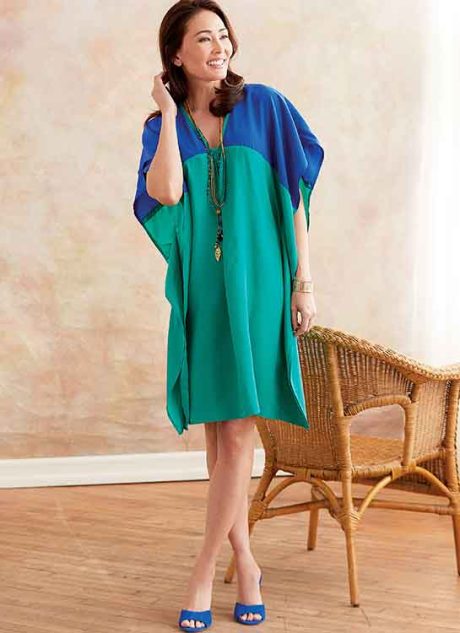 B6683 Misses' Tunic and Caftan