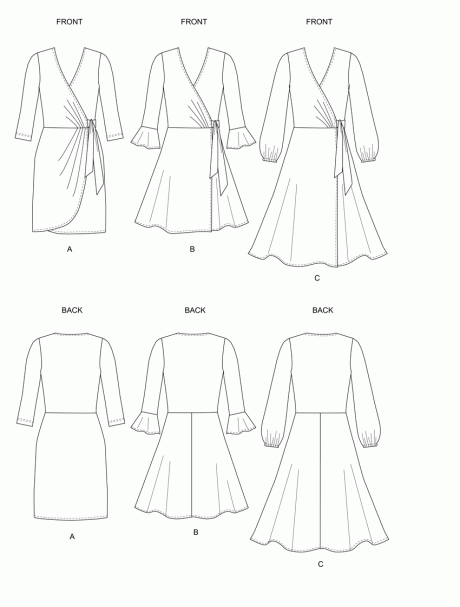 B6703 Misses'/Women's Dress