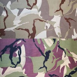 100% Cotton Camouflage Twill