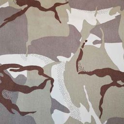 100% Cotton Camouflage Twill