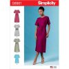S8981 Misses' Front Tie Dresses