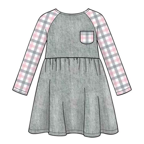 S8998 Children's Easy-To-Sew Sportswear Dress, Top, Pants