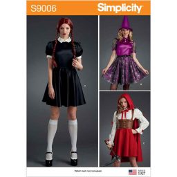 S9006 Misses' Halloween Costumes