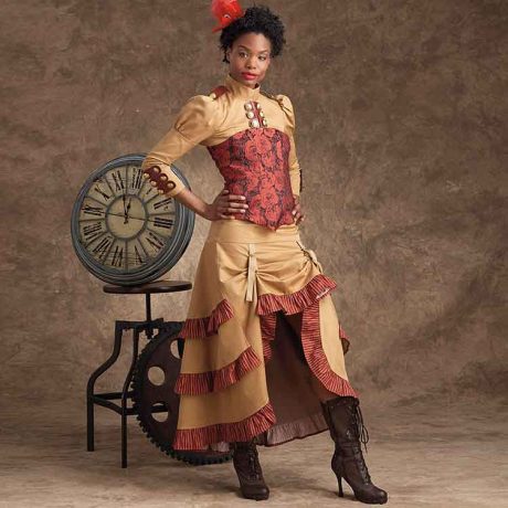 S9007 Misses' Steampunk Costumes