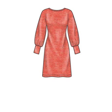 S9011 Misses' Knit Pullover Dresses