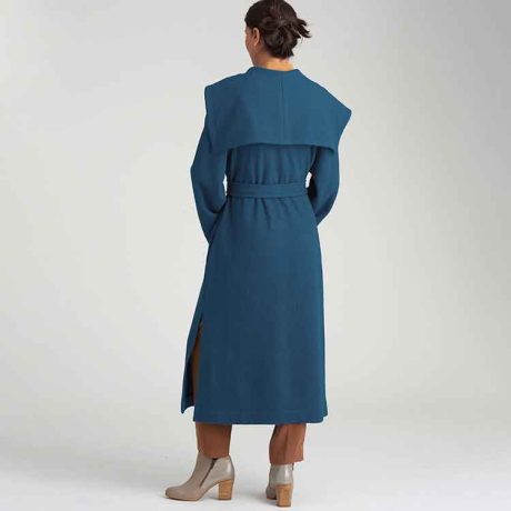 S9015 Misses' & Misses' Petite Coat with Belt