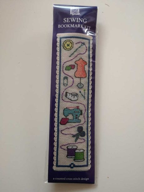 "Sewing" bookmark cross-stitch embroidery kit