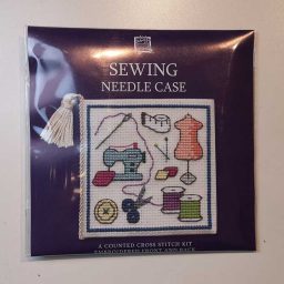 "Sewing" needlecase cross-stitch embroidery kit