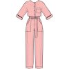 S8907 Misses' Jumpsuit, Romper, Dresses, and Belt