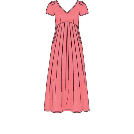 S8910 Misses' Dress