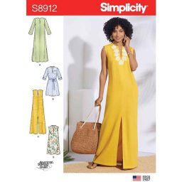 S8910, Simplicity Sewing Pattern Misses' Dress