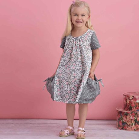 S8935 Children's Dresses - Image 5