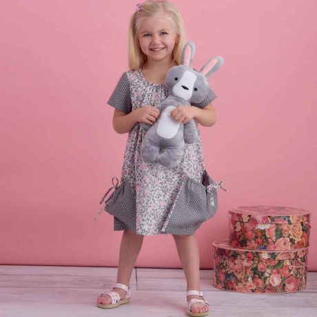 S8935 Children's Dresses - Image 4