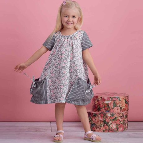 S8935 Children's Dresses - Image 3