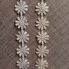 Daisy design guipure trim (24mm)