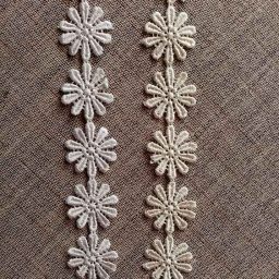 Daisy design guipure trim (24mm)