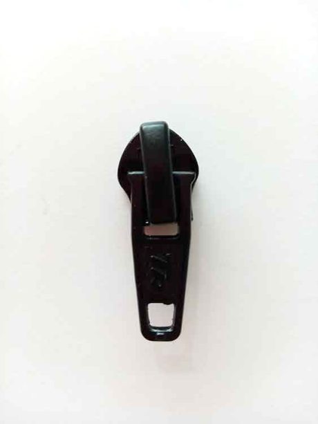 6mm Zip Puller, black (sold with zip by the metre)