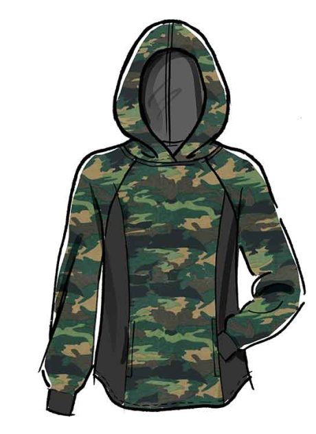 M8054 Misses'/Men's Tops and Hoodies