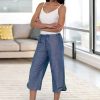 M8063 Misses' Drawstring Shorts and Pants with Pockets