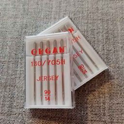 Organ machine needles, ballpoint (jersey) 90/14