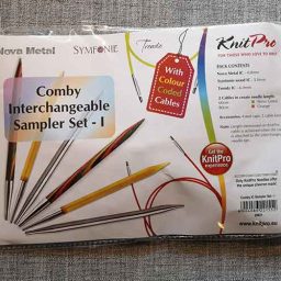 Knit Pro interchangeable sampler circular knitting needle set