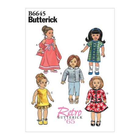 B6645 Clothes For 18" Doll