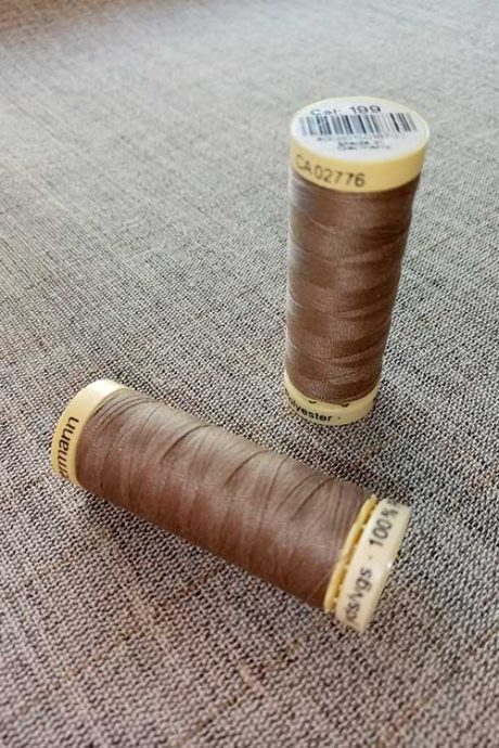 Gutermann Sew All Thread Col. 199 (brown)