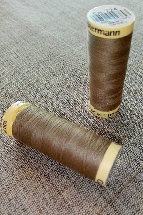Gutermann Sew All Thread Col. 724 (brown)