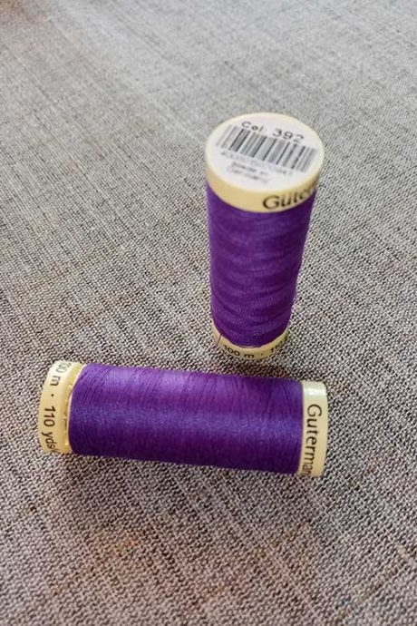 Gutermann Sew All Thread Col. 392 (purple)