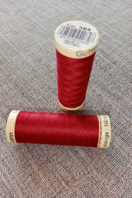 Gutermann Sew All Thread Col. 384 (red)