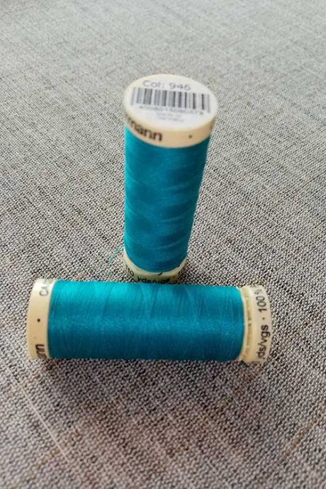 Gutermann Sew All Thread Col. 946 (sea blue)