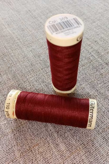 Gutermann Sew All Thread Col. 369 (wine)