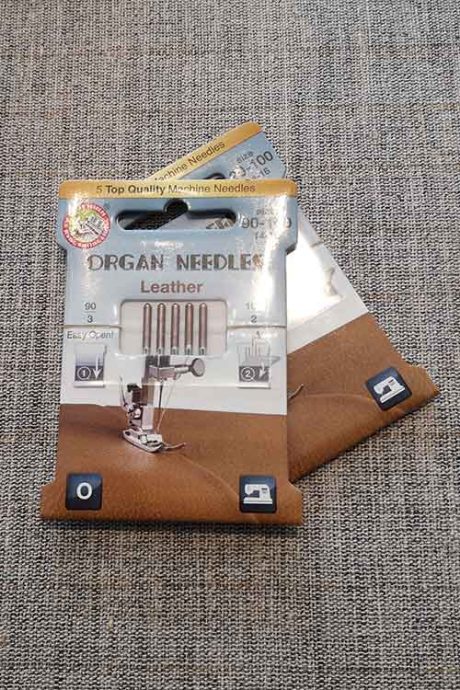 Organ leather sewing  machine needles (90-100)