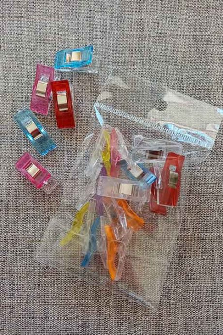 Craft/quilt fabric clips (pack 10)