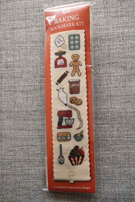 "Baking" Bookmark Cross Stitch Embroidery Kit