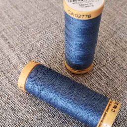 Gutermann Cotton Thread #5325 (blue)