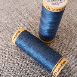 Gutermann Cotton Thread #5624 (blue)