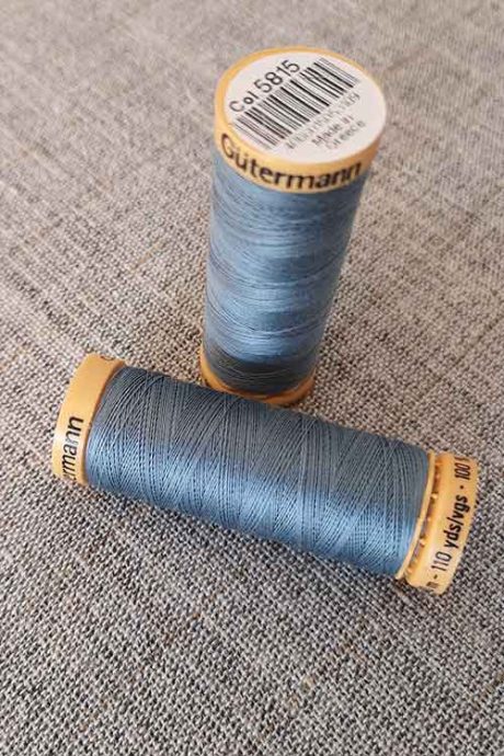 Gutermann Cotton Thread #5815 (blue)
