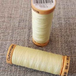 Gutermann Cotton Thread #349 (cream)