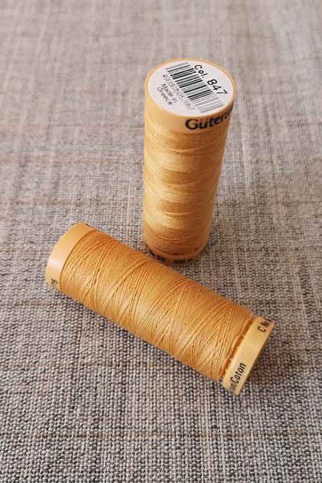 Gutermann Cotton Thread #847 (gold)