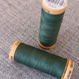 Gutermann Cotton Thread #8724 (green)