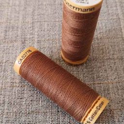 Gutermann Cotton Thread #1335 (mid brown)