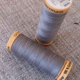 Gutermann Cotton Thread #6206 (mid grey)